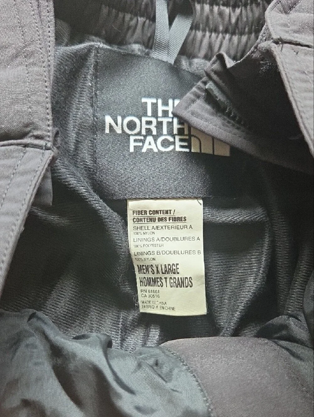 The North Face Extreme Gear Men's Black Snow Pant Size Xl